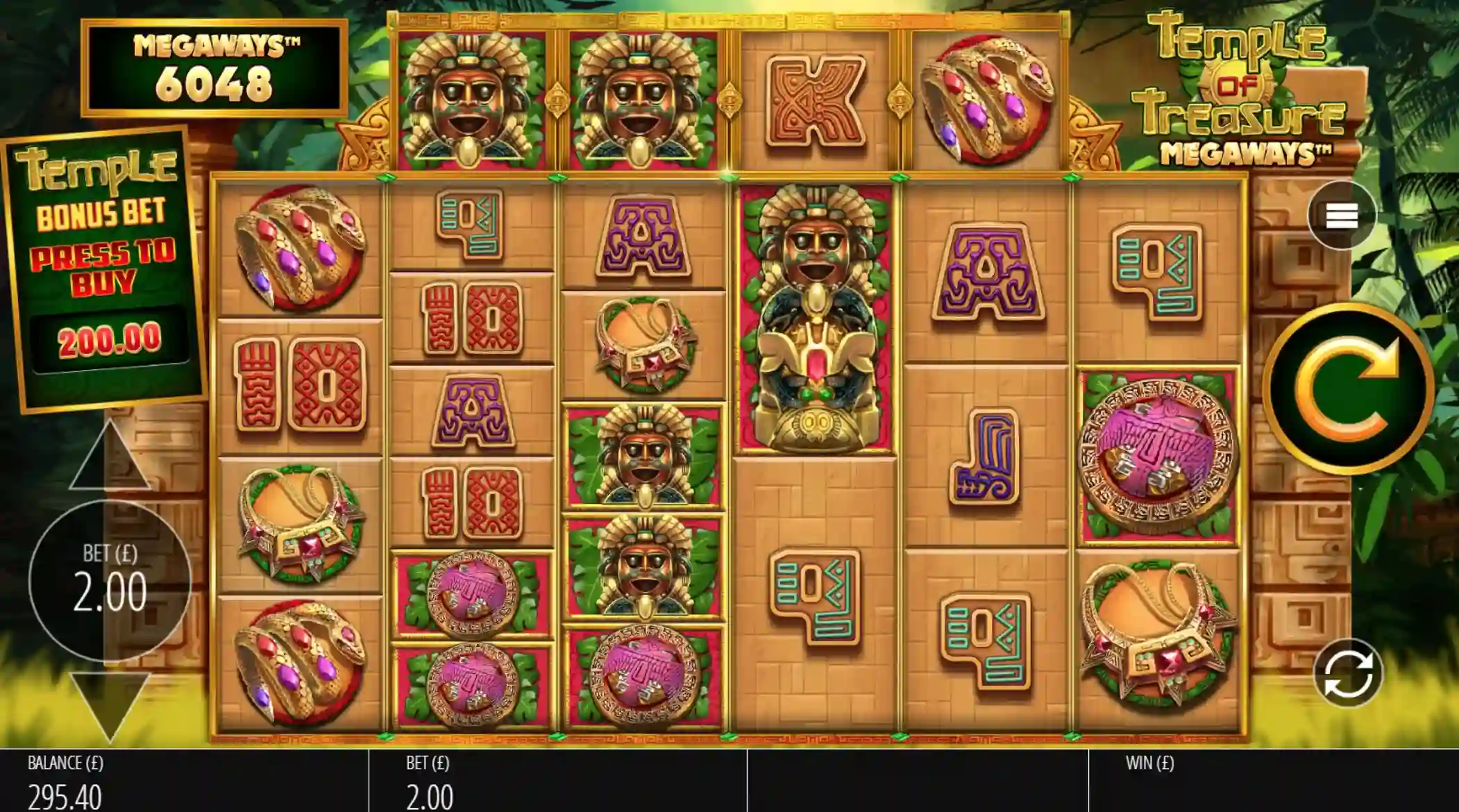 Temple of Treasures Megaways Slot Temple of Treasures Megaways