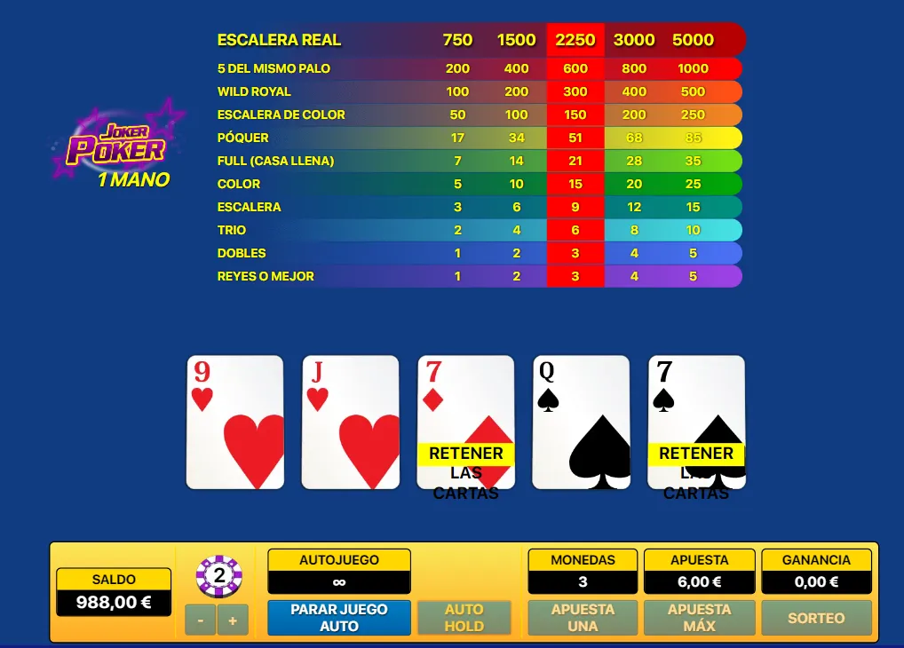 Variedad de póker en Rojabet combinaciones poker rojabet variantes