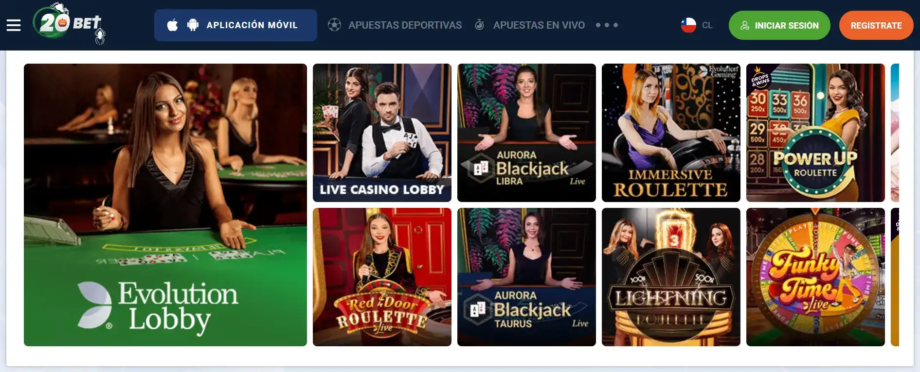 Demos disponibles en 20Bet casino calificaciones casinos online 20bet