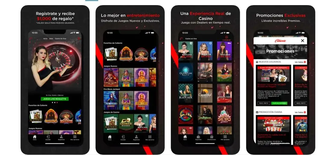 La app del casino Caliente App Caliente