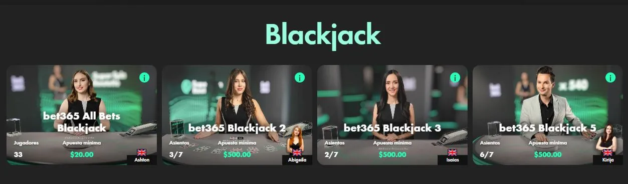 El juego de blackjack es muy popular Blackjack en l铆nea